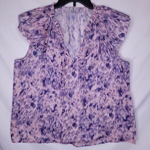 Rails Top Large Pink Ikat Karysa